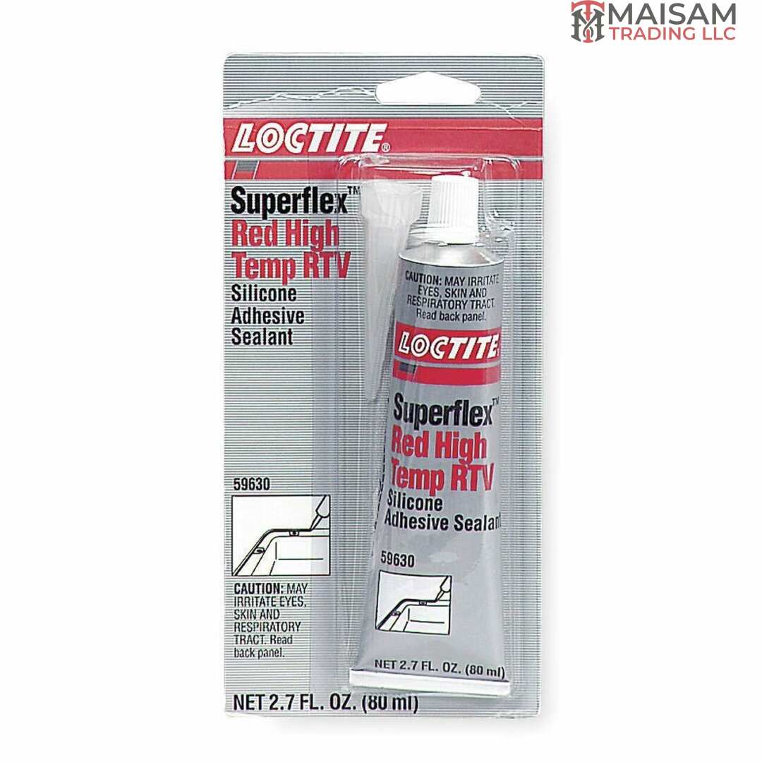 Loctite 59630 Superflex Red High Temp RTV Silicone Adhesive Sealant