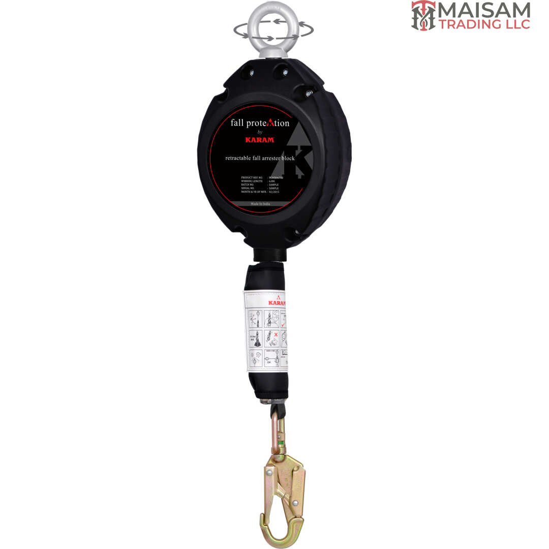 KARAM PCWB 06(SE) Sharpon Retractable Block Polymer Casing with Webbing