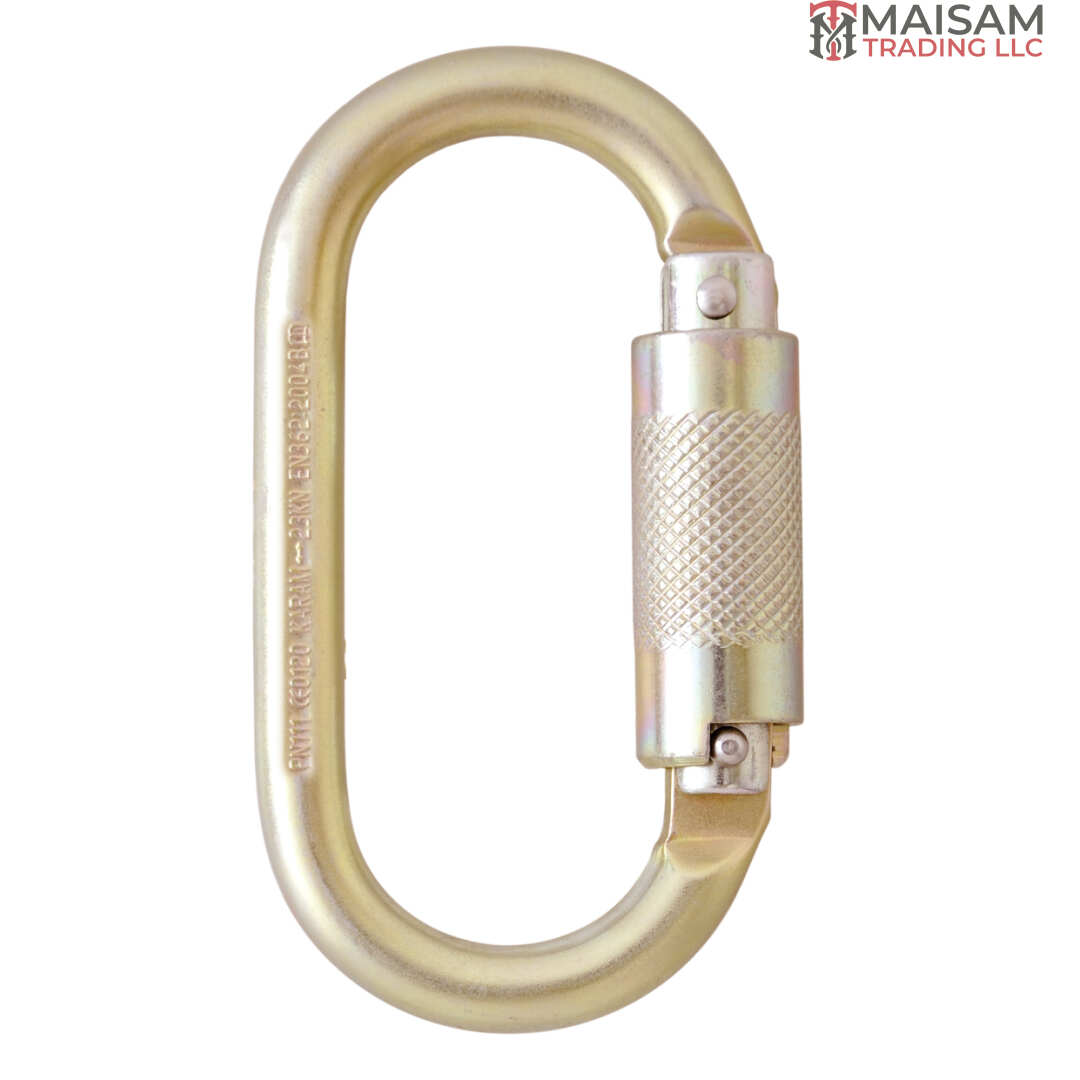 KARAM PN 111 Steel Quarter Turn Locking Karabiner