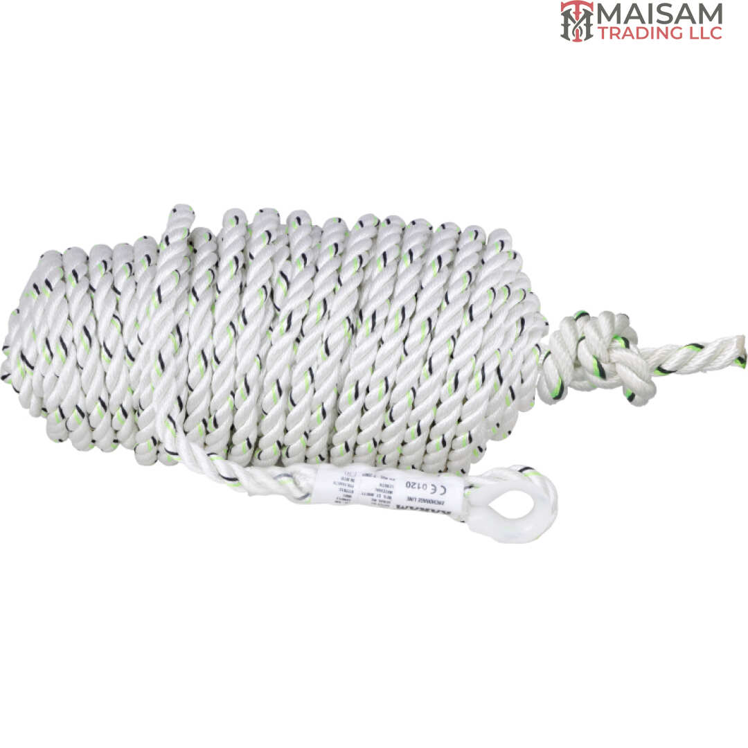 KARAM Twisted Rope Anchorage Line (to be used with KARAM Fall Arrester)
