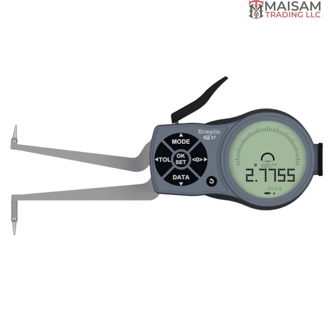 Kroeplin L250 Electronic Internal Measuring Gauge, Range 1.97-2.76inch