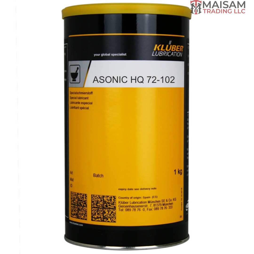 Buy Kluber ASONIC HQ 72-102 High-Temperature Lubricating Grease 1 Kg Tin